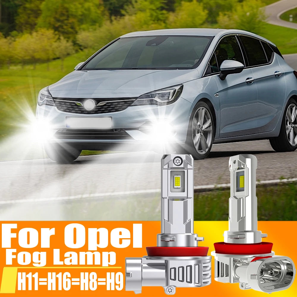 2x H11 H8 Led Fog Lights Canbus H16 H9 Car Headlight Bulb 6000K White Diode Driving Runnin