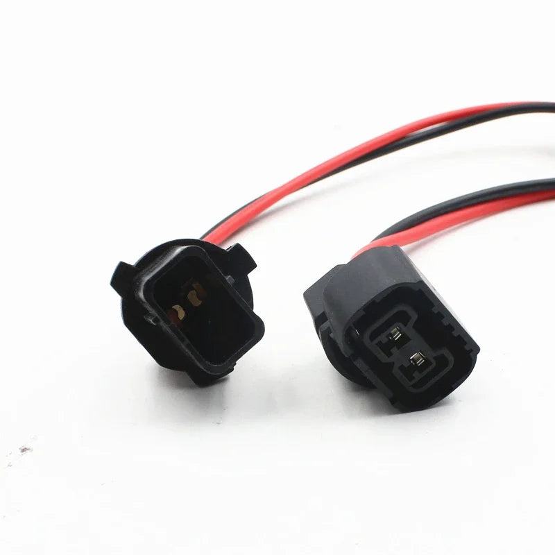 2x Car 5202/H16/2504/PSX24W Female Socket Connector Adapter To P13W Male Socket Adapters H