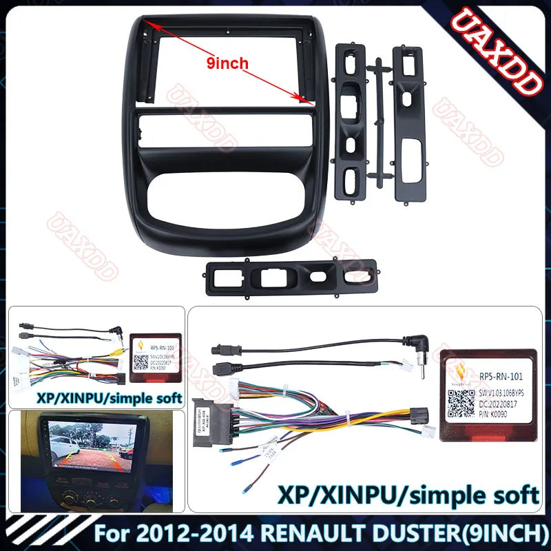 For 2012-2014 RENAULT DUSTER 9INCH Car CD Radio Android DVD Stereo Audio Screen Multimedia