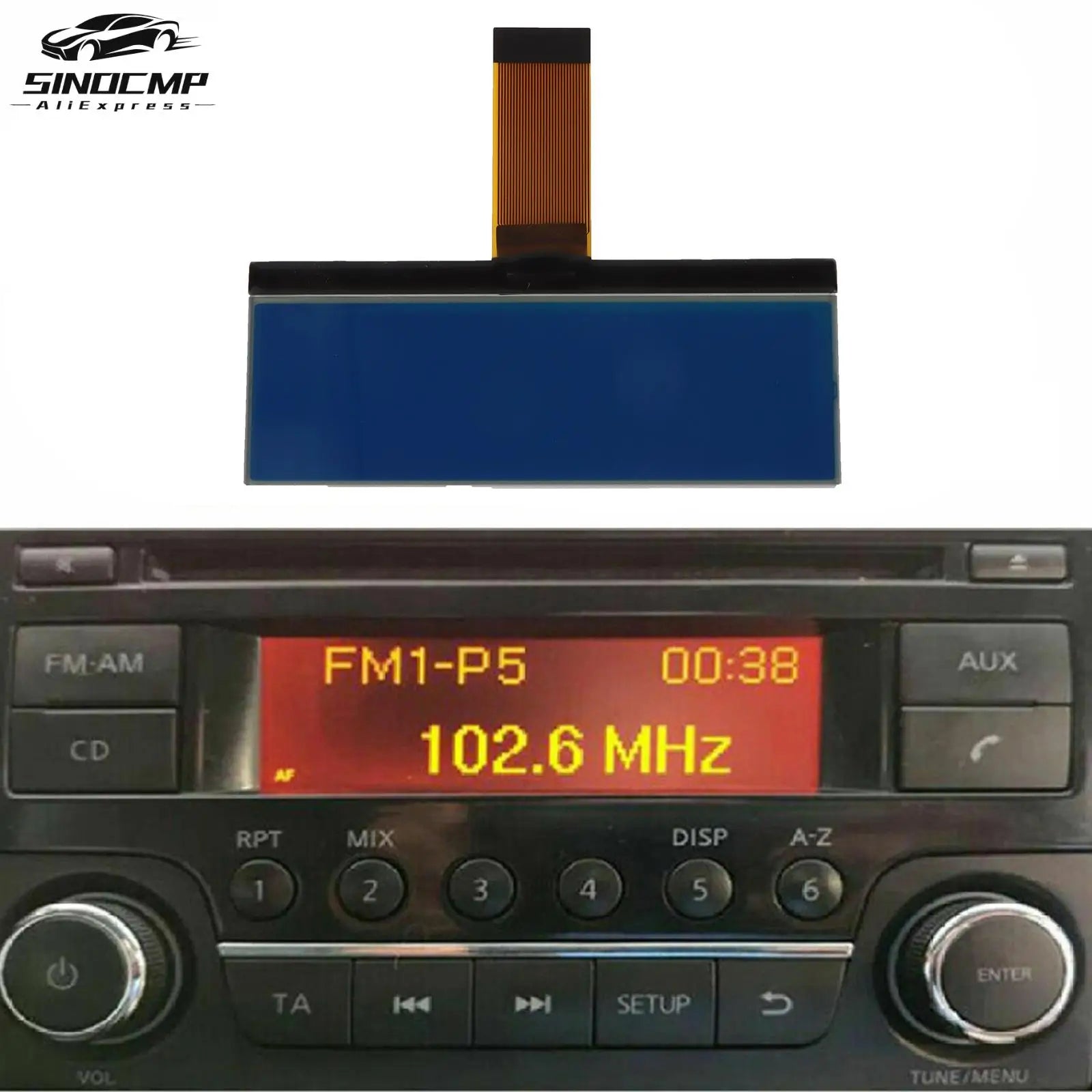 LCD Display Navigation Touch Screen For Nissan Dualis Frontier Juke Navara Note Qashqai X-