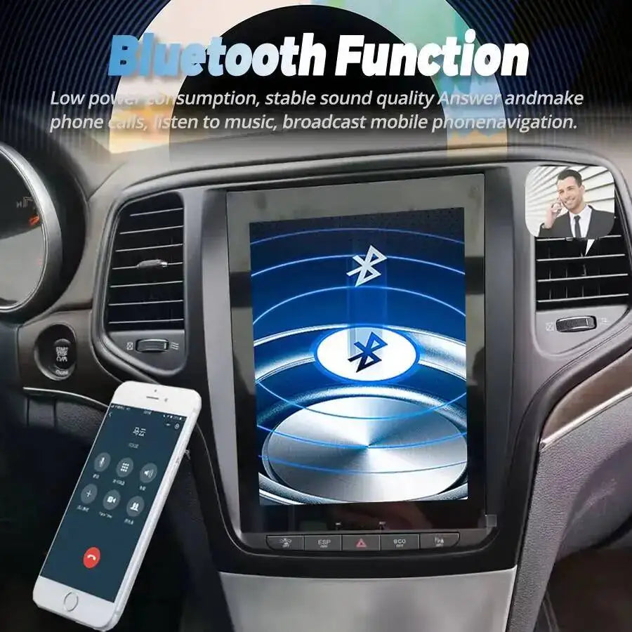 Car Multimedia Video Player Auto Radio Stereo GPS Navigation Wireless Carplay 10.4inch And
