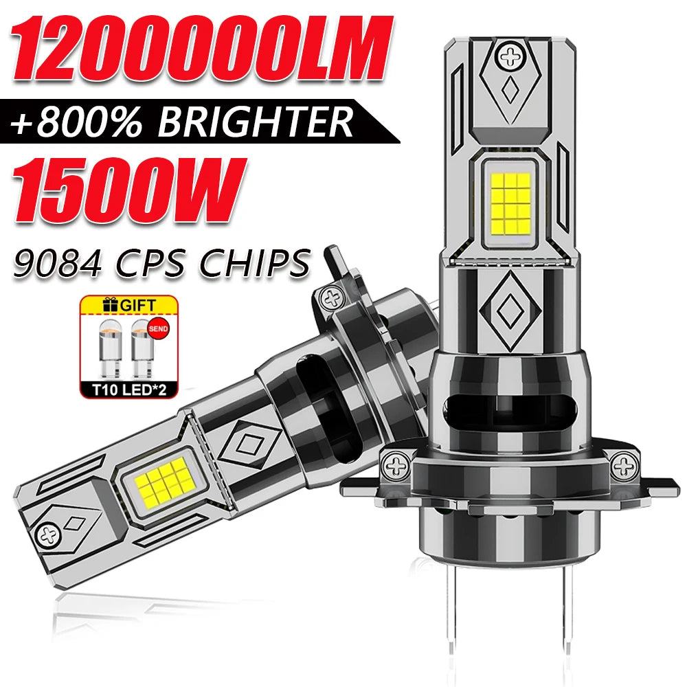 H7 Led Headlight Bulbs For Golf6 12V Car Lighting Sets Led Spotlights Automobile Auto Fog