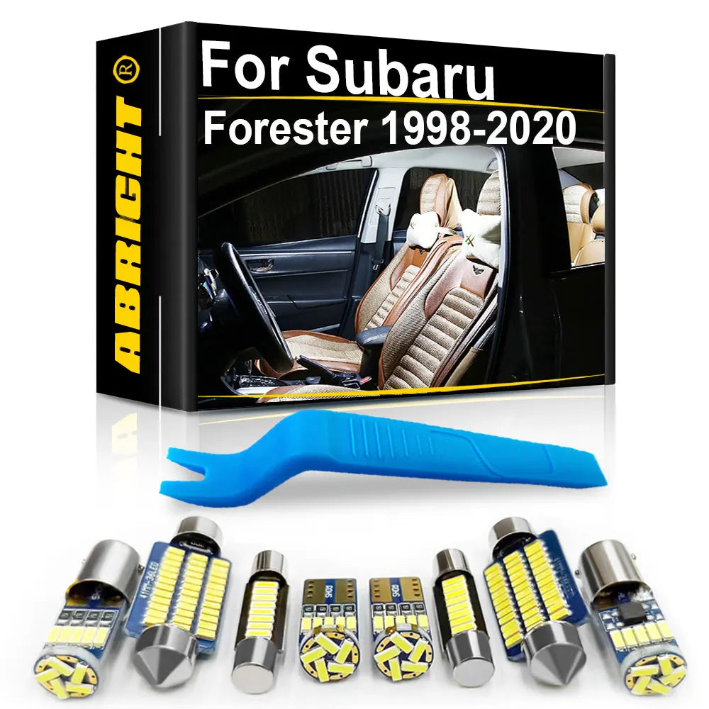 LED Interior Light Kit for Subaru Forester - Canbus Error-Free Bulbs | AUTOKITSHOP