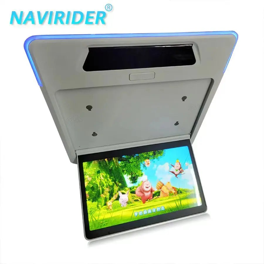 15.6inch Roof Ceiling Monitor For Toyota Alphard 30 SeriesIPS LED Screen WIFI USB HDMI Mul