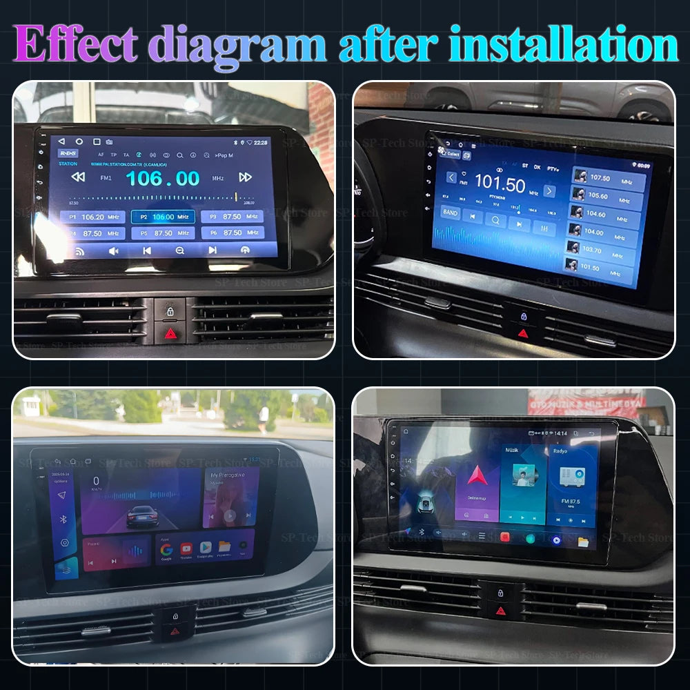 Android 16 For Hyundai I20 2021-2022 Car Radio Gps Navigation Multimedia Video Player Ster | AUTOKITSHOP