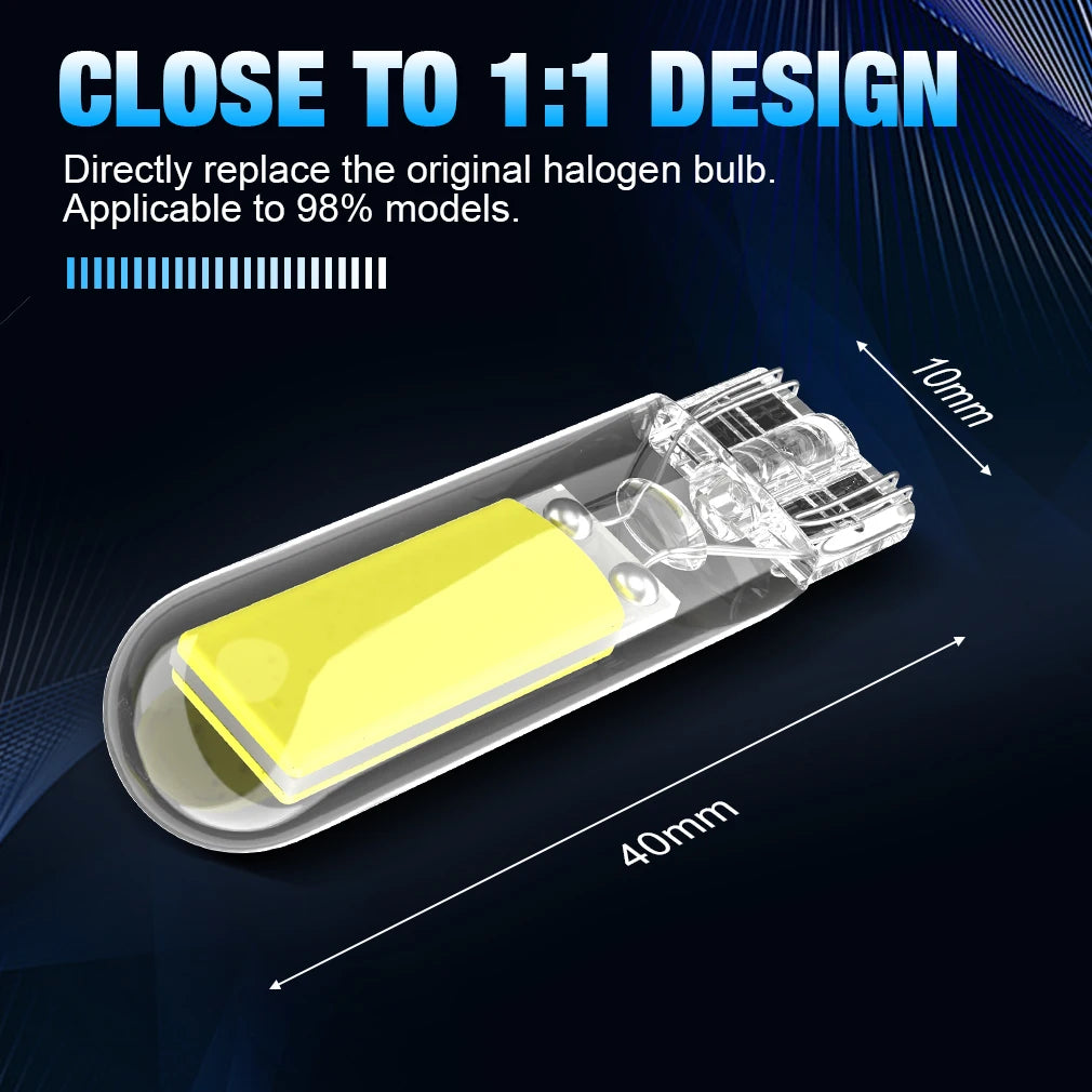 2X W16W LED T15 902 921 912 LED Car Lights Signal Bulb Reading Dome DRL Reverse Back Parki