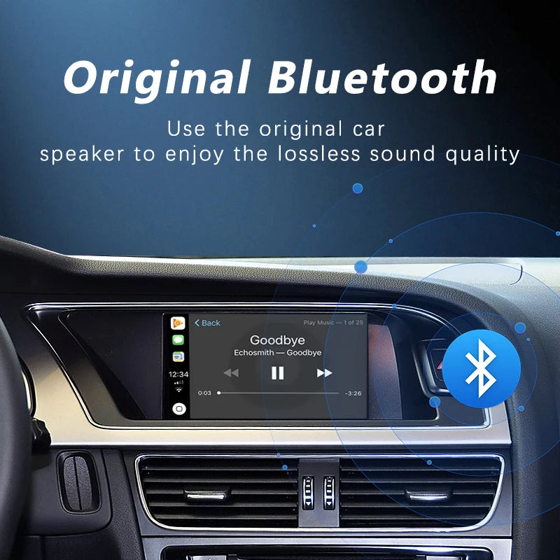 WRWD NEW Wireless CarPlay Android Auto Interface For Audi 2009-2018 A4 A5 S4 S5 A6L A7 Ori