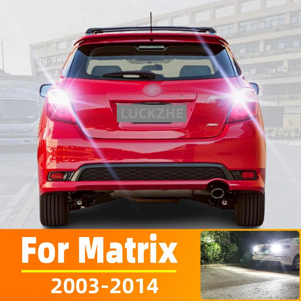 2-Piece LED Interior Light Kit for Toyota Matrix Accessories 2003-2014 - Canbus Dome Map Door Trunk Bulbs | AUTOKITSHOP
