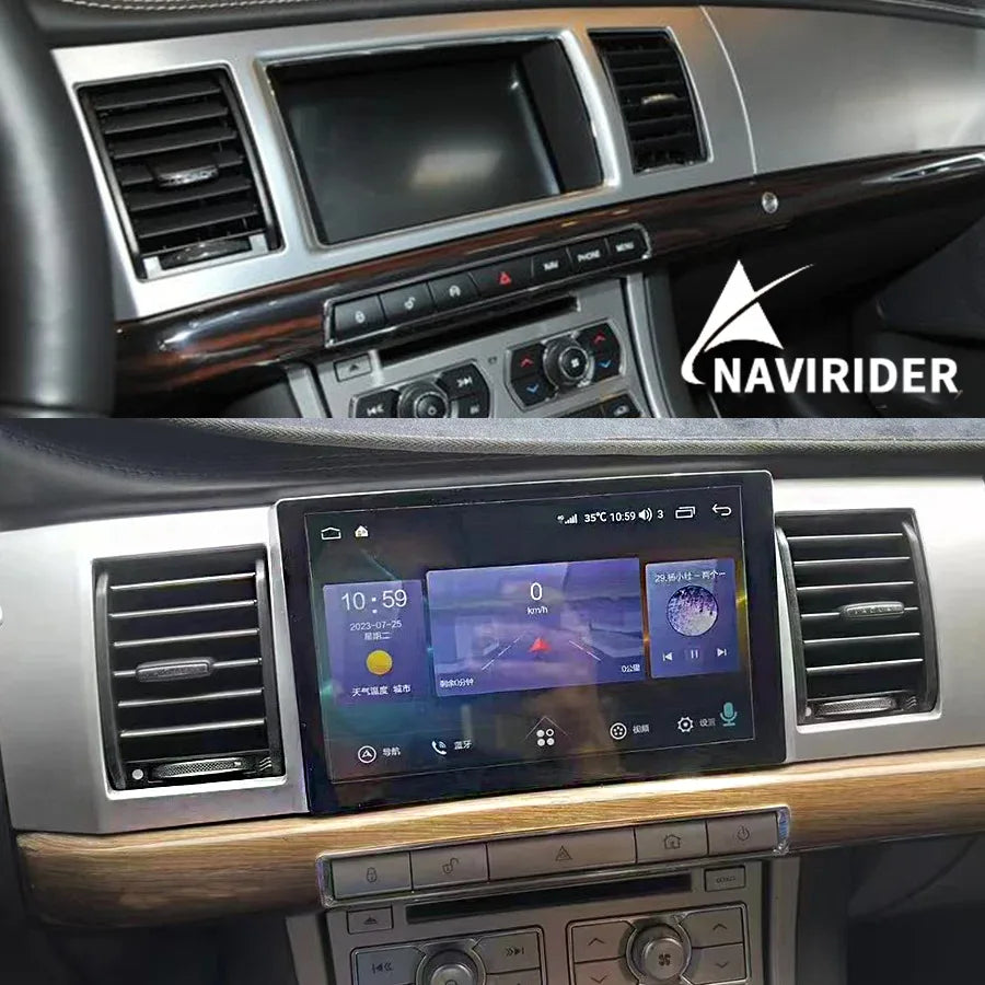Car Radio Bluetooth For Jaguar XF 2008 - 2015 Receiver Carplay Android 13 Audio Video Cent | AUTOKITSHOP