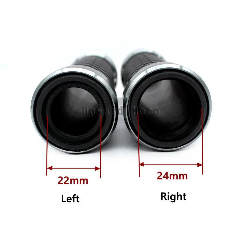 Motorcycle Accessories CNC 22MM Hand Grips Rubber Gel Handle Grip Handlebar Fits For HONDA ADV15 - Automotive LED Light