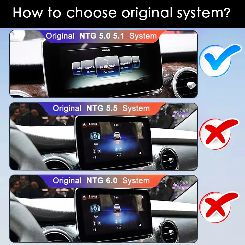 10.25'' Android 14 Wireless CarPlay For Mercedes Benz V Class W447 V250 V260 V350 2015 - 2