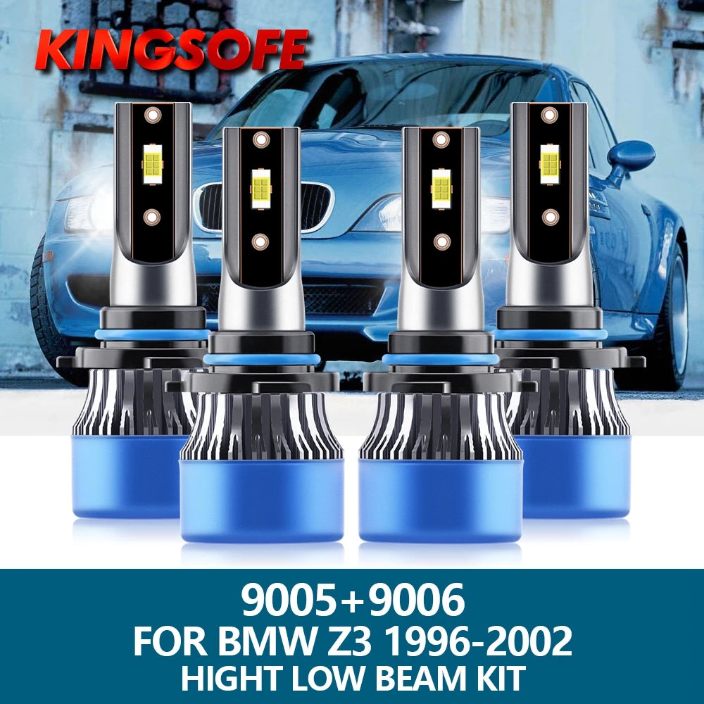 4X Car Light 9005 HB3 9006 HB4 LED Headlight 20000Lm 110W High Low Beam Bulbs Kit For BMW