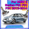 LED Headlights Turbo 50000LM Two-sided CSP Chip 6000K Car Lamp Replace Xenon For BMW 3 Ser
