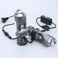 H4 Bi LED Projector Lens 300000LM Plug&Play Mini Car Bulb Canbus Auto Headlight Turbo Lamp