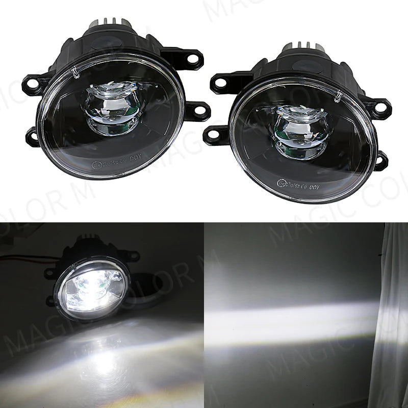 For Toyota Fog Lamps LED Fit Corolla RAV4 Camry Yaris Prius CHR Hilux Lexus Car Headlight  | AUTOKITSHOP