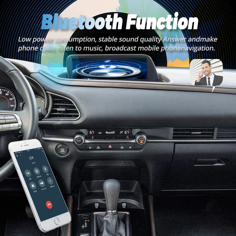 NaviRider 10.25 Inch Android 13 Head Unit For Mazda Cx-30 CX30 Mazda 3 2020-2024 Car Speak | AUTOKITSHOP