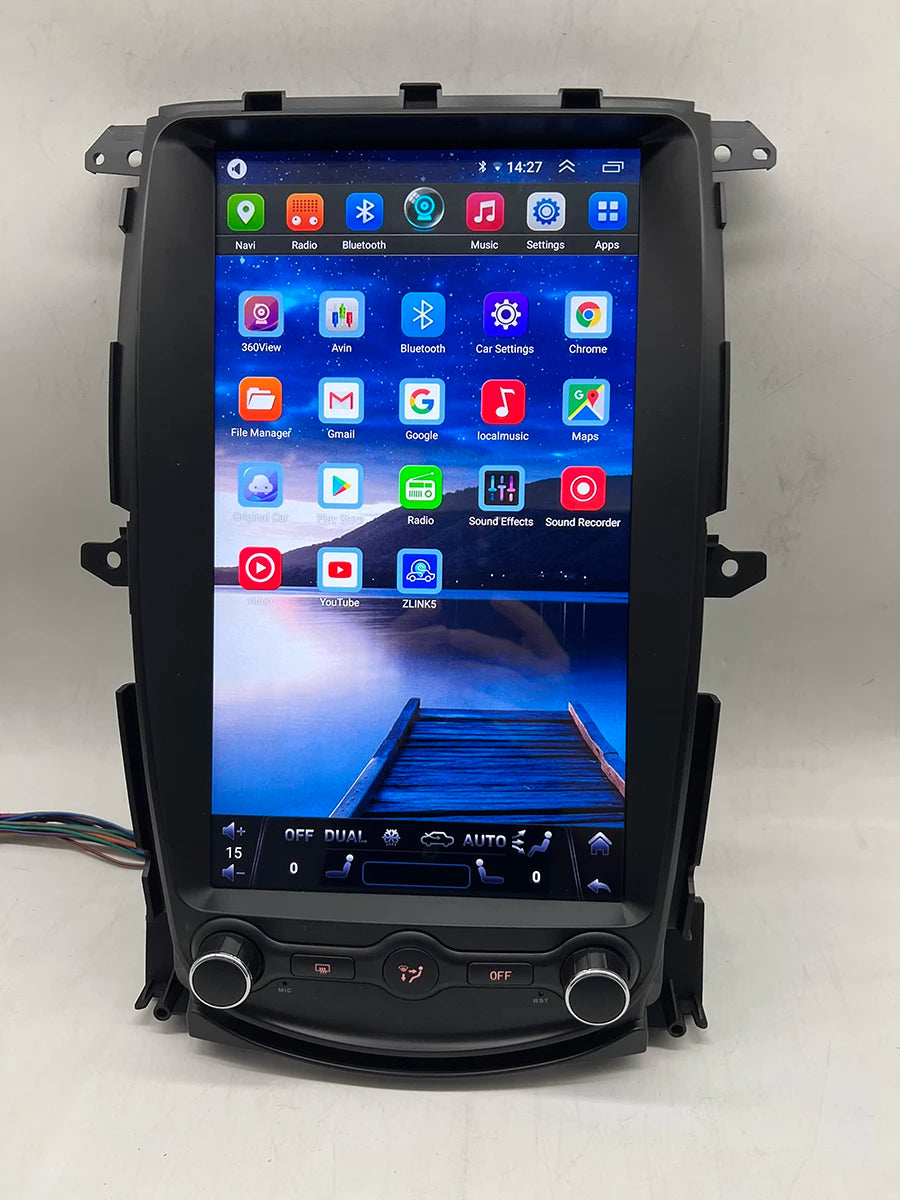 13.8" QLED Screen For Nissan 370Z 2008 - 2019 Android Car Radio Carplay Head Unit Multimed