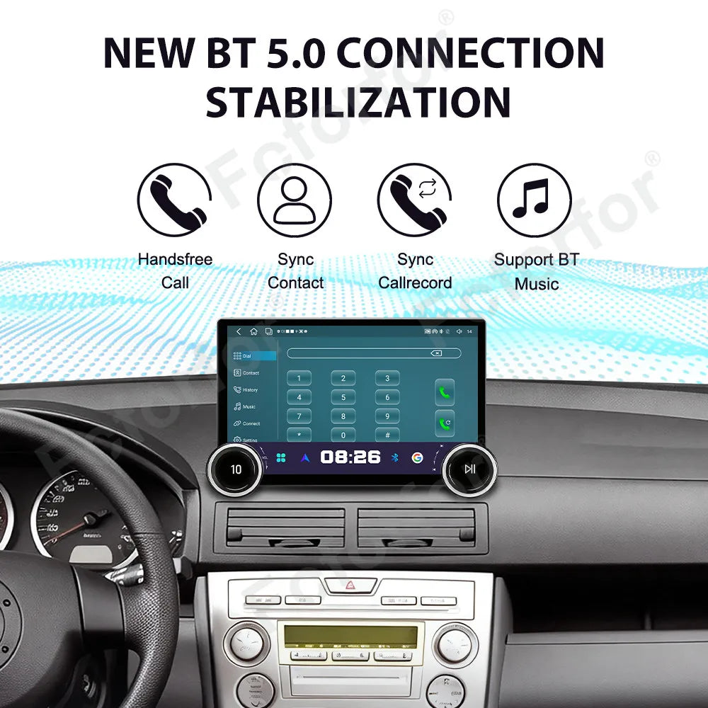 Sleek Ultra High Performance 11.5 Inch Android 15 Full HD Touch Wireless CarPlay Android A