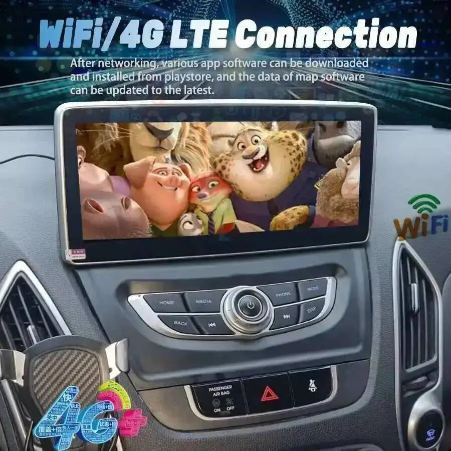 10.25inch Touch Screen Autoradio For Hyundai IX35 Tucson 2 2009-2017 Android Car Radio Mul | AUTOKITSHOP