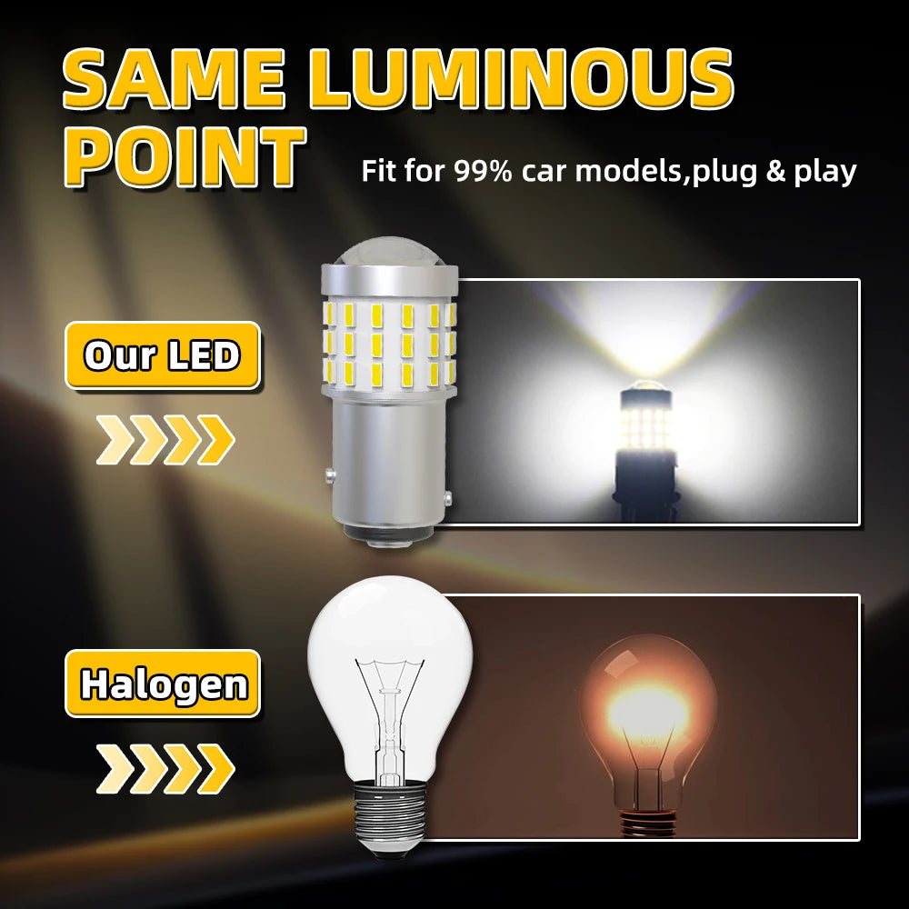 LED Interior Light Kit for VW P21 - Canbus Error-Free Interior Bulbs