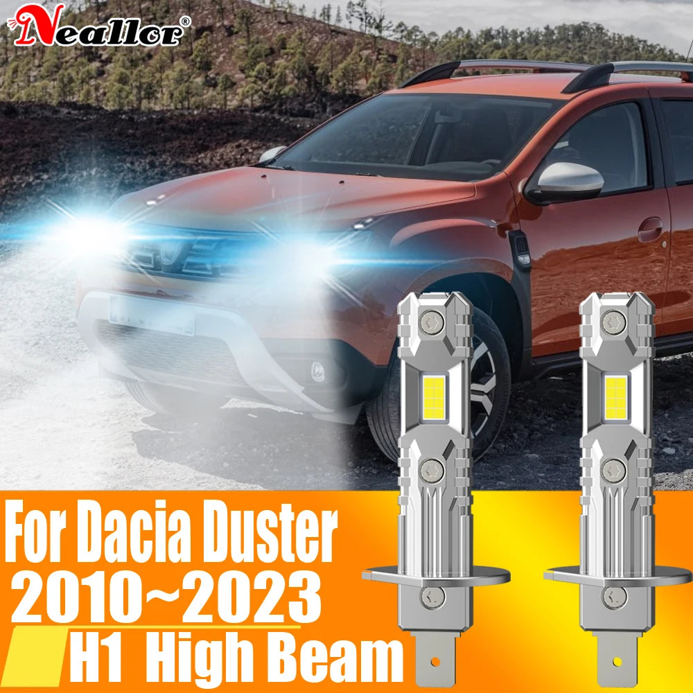 2x H1 Led Light Canbus Bulb Car Headlight High Power Auto Fog Diode Moto Driving Running L