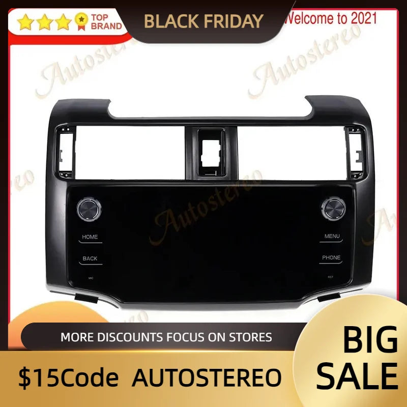 Carplay Android 14 For Toyota 4runner 2009-2022 Car DVD Player GPS Navigation Multimedia P