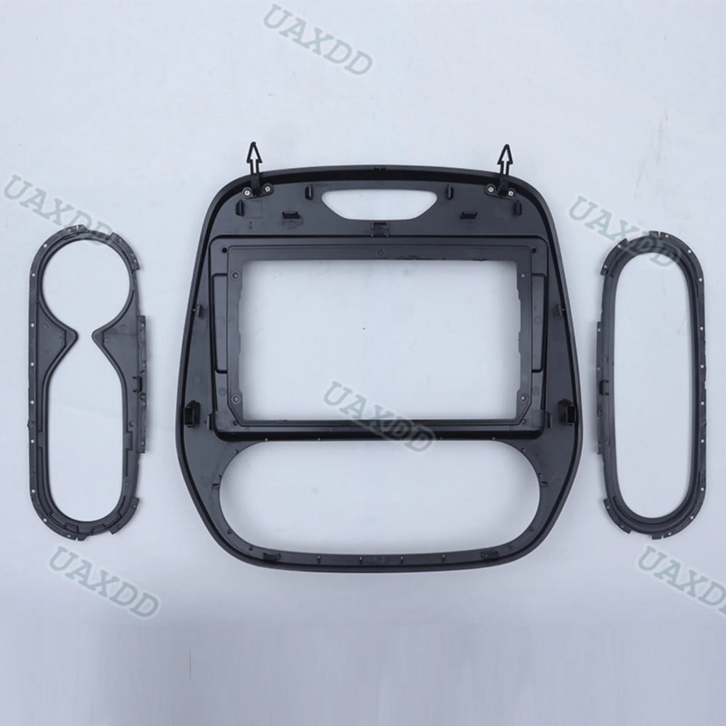 2 Din 9 Inch Car Radio Plastic Fascia Panel Frame for RENAULT Captur Manual 2016-2019 Inst