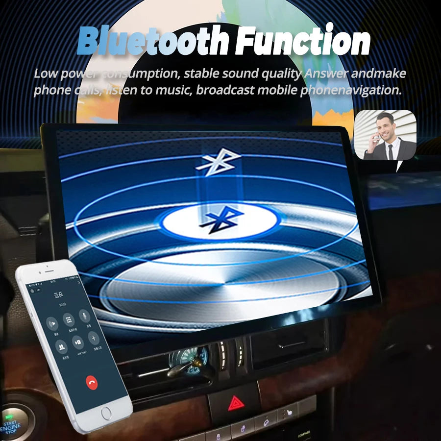 Android 14 For BAIC BJ80 2014-2021 Auto 13.3 Inch Carplay Car Radio Audio Multimedia Playe