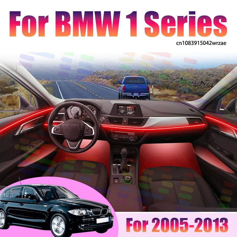 RGB - Ambient Light - for BMW E81 - App Control - Car Interior Lighting | AUTOKITSHOP