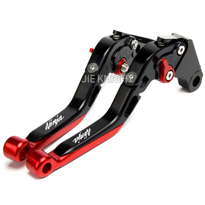 For NINJA Ninja 250/300/400 2008-2021 2022 Motorcycle CNC Foldable Extendable Brakes clutch leve - Automotive LED Light