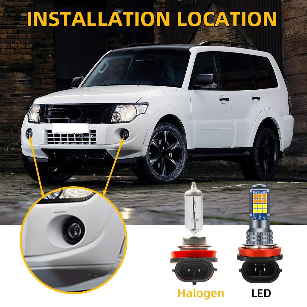 2-Piece LED Interior Light Kit for Shogun Montero Pajero 4 2006-2011 - Canbus Dome Map Door Trunk Bulbs | AUTOKITSHOP