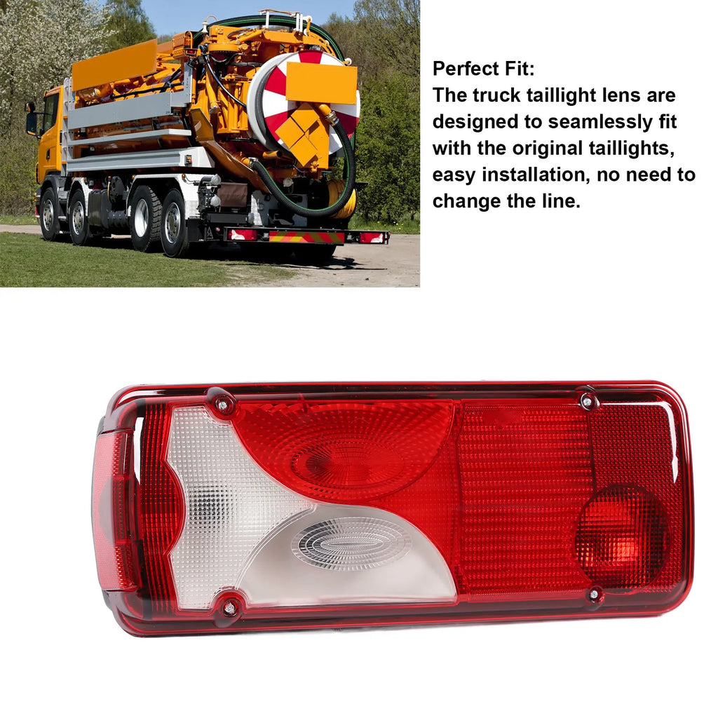 Truck Back Light Lens Truck Tail Light Lens Plastic Weatherproof Back Light Lamp Lens Replacemen - Canbus LED Car Light