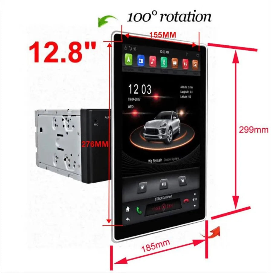 4+32GB Car multimedia Player radio Android 8.1 For Toyota GPS Navigation with IOS Carplay