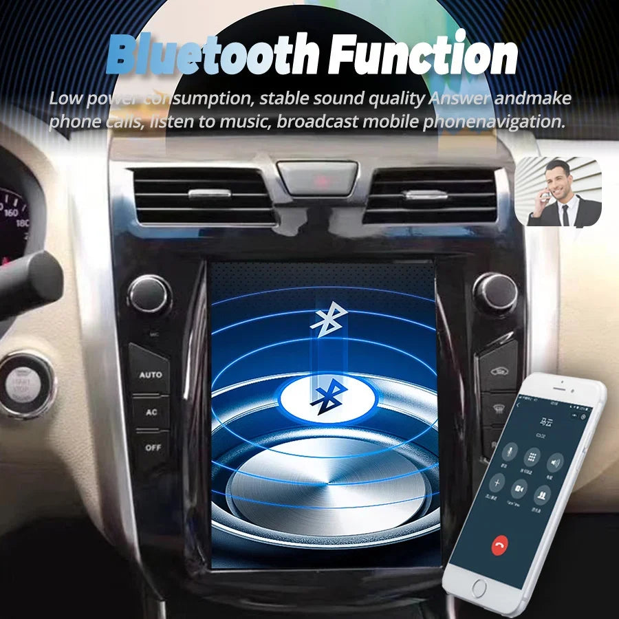Wireless Carplay Android Screen For Nissan Teana Altima 2013-2016 Car Radio 4G GPS Navigat | AUTOKITSHOP
