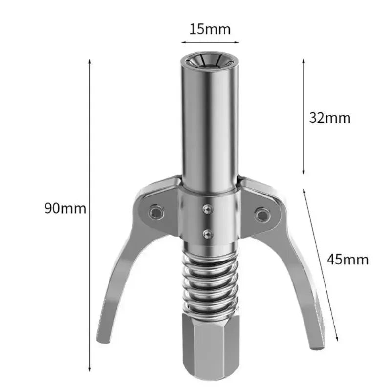 Manual Grease Pump Mini Grease Gun Coupler 10000PSI Syringe Lubrication Nozzle Oil Pump Filling  - Automotive LED Light