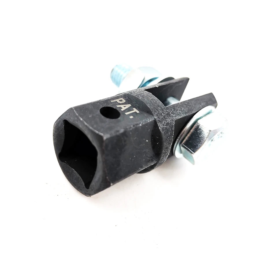 1x Scissor Jack Adapter Use With 1/2" Impact Drills Wrench Drive Sockets Black