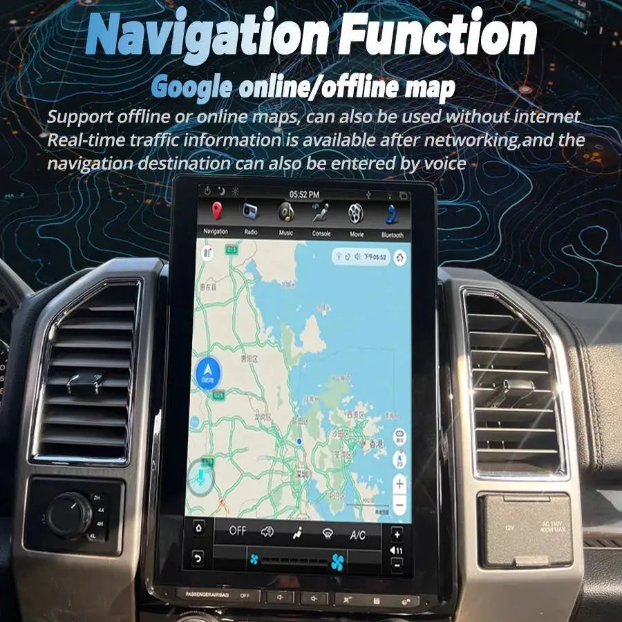 14.6" Android Screen For Ford F150 F-150 F250 2015-2021 Car Radio Carplay Multimedia Playe | AUTOKITSHOP