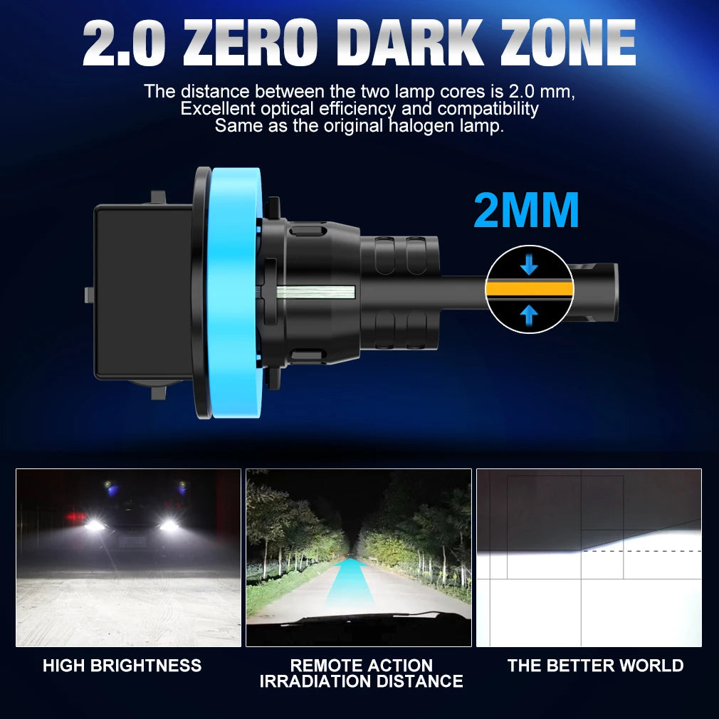 30000LM H11 LED Headlight Canbus H8 H9 9005 HB3 9006 HB4 H16 JP CSP LED Headlamp Bulb Supe