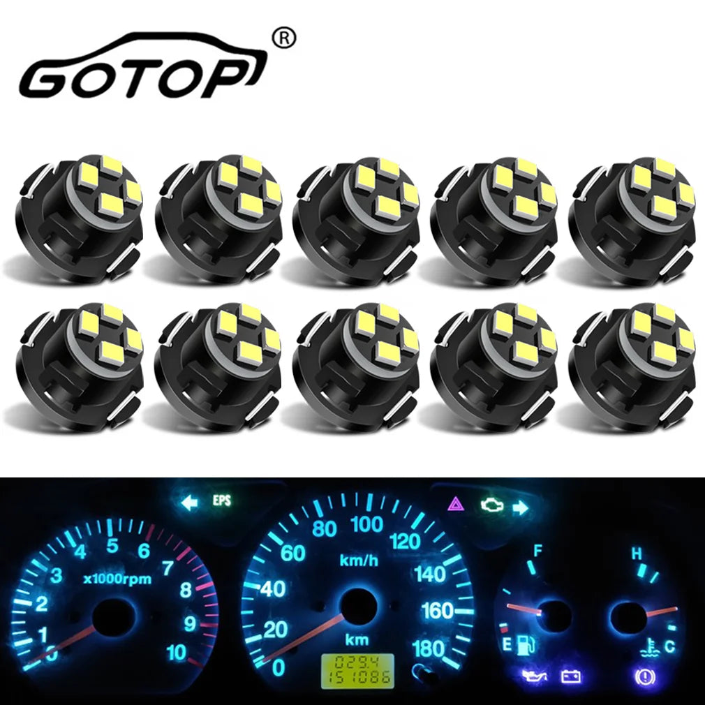 10-Piece LED Interior Light Kit for T3 T4 - Canbus Error-Free Interior Bulbs