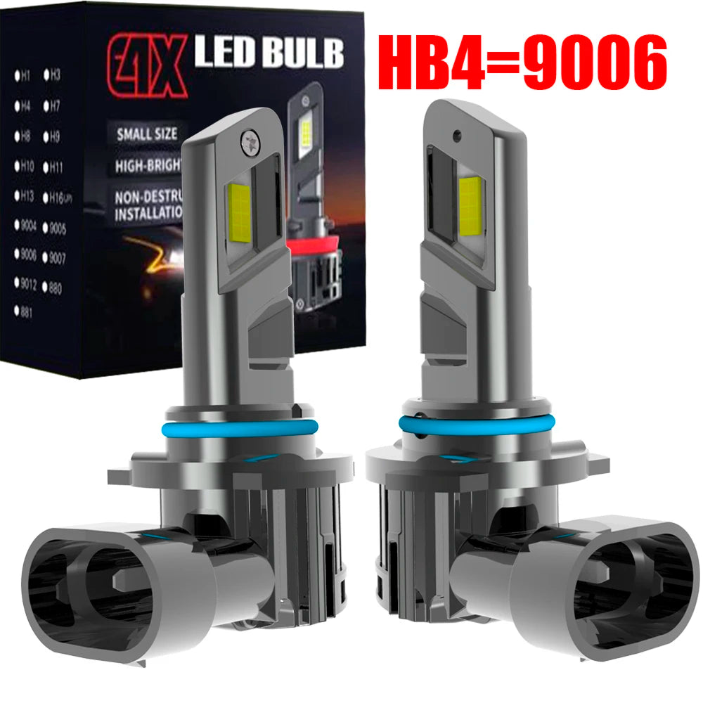 2x HB4 9006 Led Fog Light Canbu Car Bulb High Power Xenon White Headlight Diode Lamp 12v 5