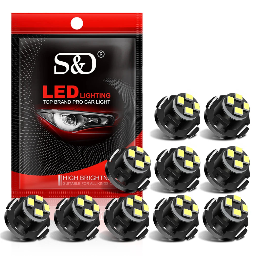 10-Piece LED Interior Light Kit for T3 - Canbus Error-Free Interior Bulbs