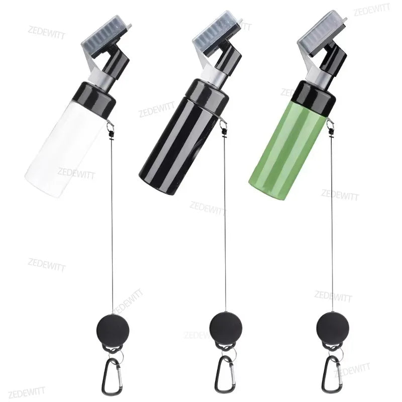 Golf Cleaning Kit Portable Golf Tools Golf Club Groove Cleaner Brush With Leakproof Spray Bottle - Automotive LED Light