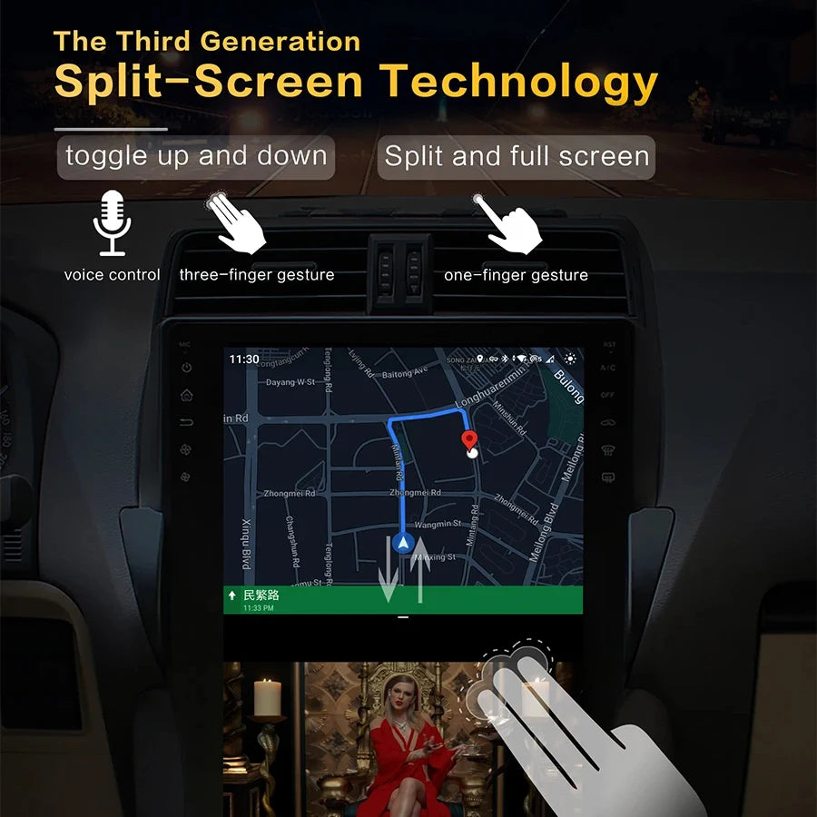 For Ford Edge 2015 - 2019,Stereo GPS Navigation,Carplay, Auto Radio Car Multimedia Player, | AUTOKITSHOP