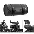 Motorcycle Universal Fork Bag Leather Saddlebags Tool Bag Storage Pouch Waterproof for Harley Sp - Automotive LED Light