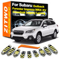 AutoKitShop LED Interior Light Kit For Subaru Outback BP BR BS Forester SG SH SJ SK Impreza WRX STI XV - Canbus LED Car Light