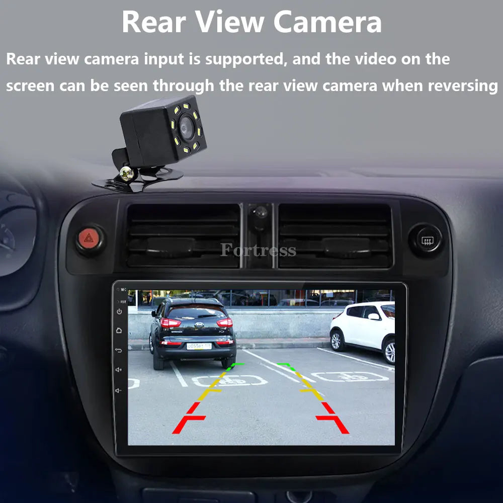 Car Radio Carplay For Honda Civic EJ EK EM 1995-2001 Navigation GPS Android Auto Stereo An