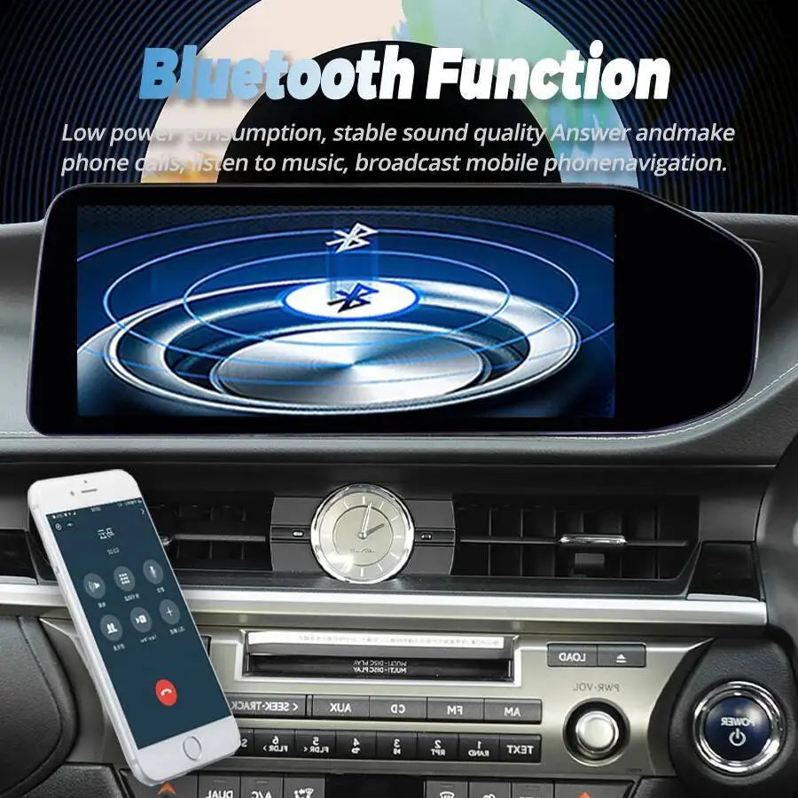 Wireless Carplay For Lexus ES ES300 ES250 ES350 ES300h 2013-2017 Autoradio 12.3inch RHD An