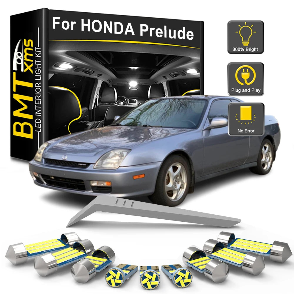 LED Interior Light Kit for Honda Prelude BA BB 1988-1996 - Canbus Dome Map Door Trunk Bulbs | AUTOKITSHOP