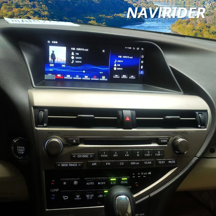 Car Multimedia Video Player For LEXUS RX270 RX350 2009 - 2015 2Din Android 14 AHD Screen 1
