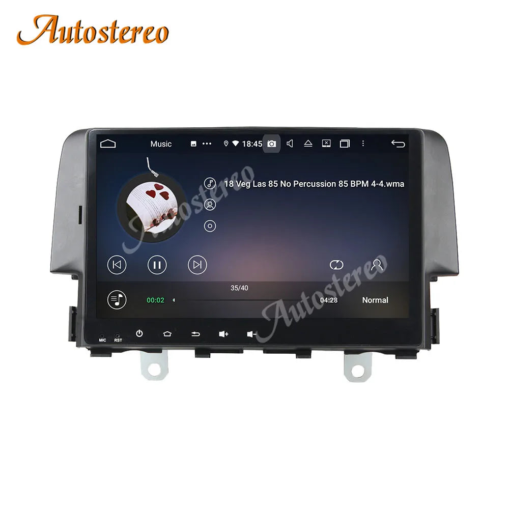 Carplay For Honda Civic 2016-2021 Android 13.0 Car Radio GPS Navigation Multimedia Player